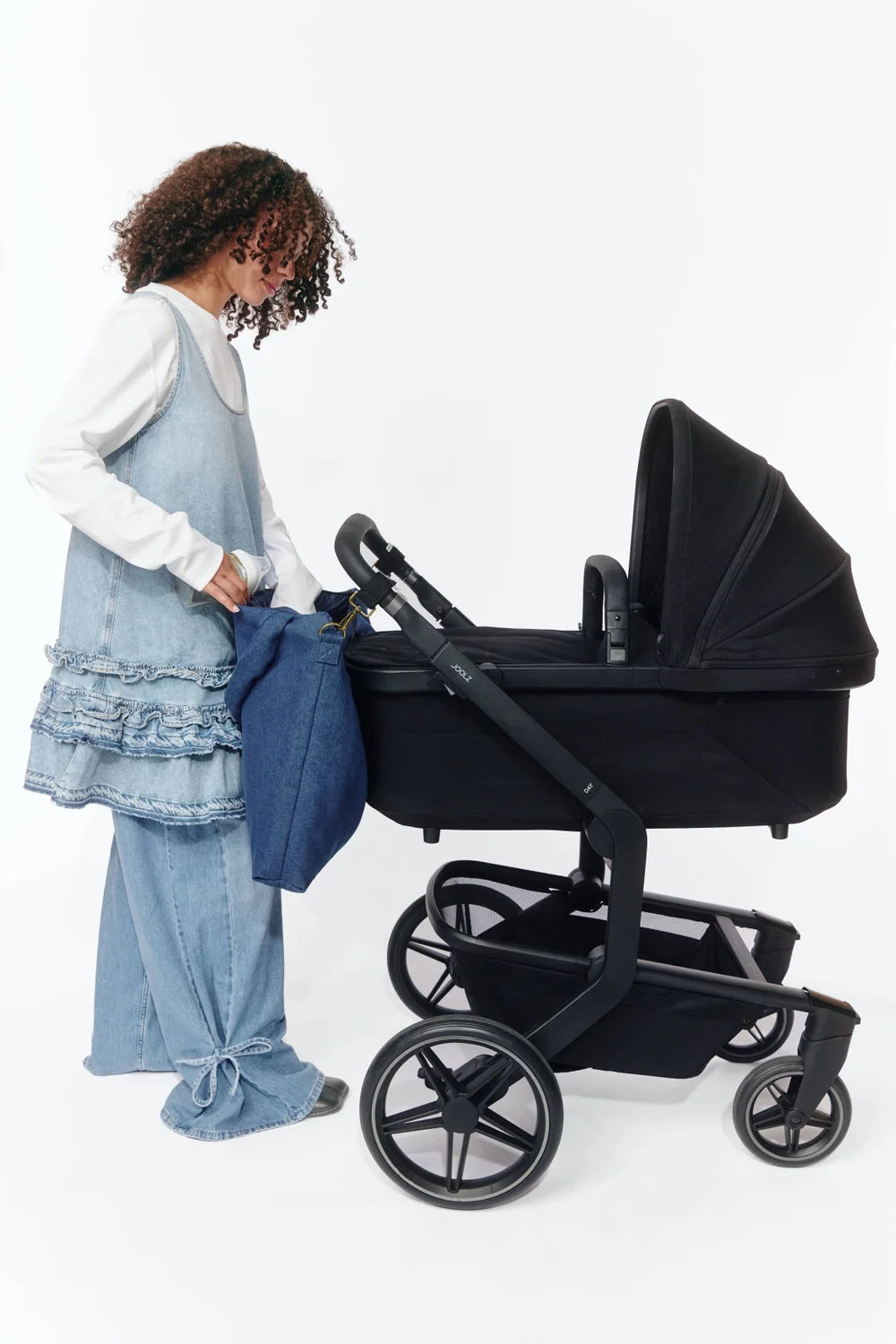 Denim Diaper Bag | Dark Blue