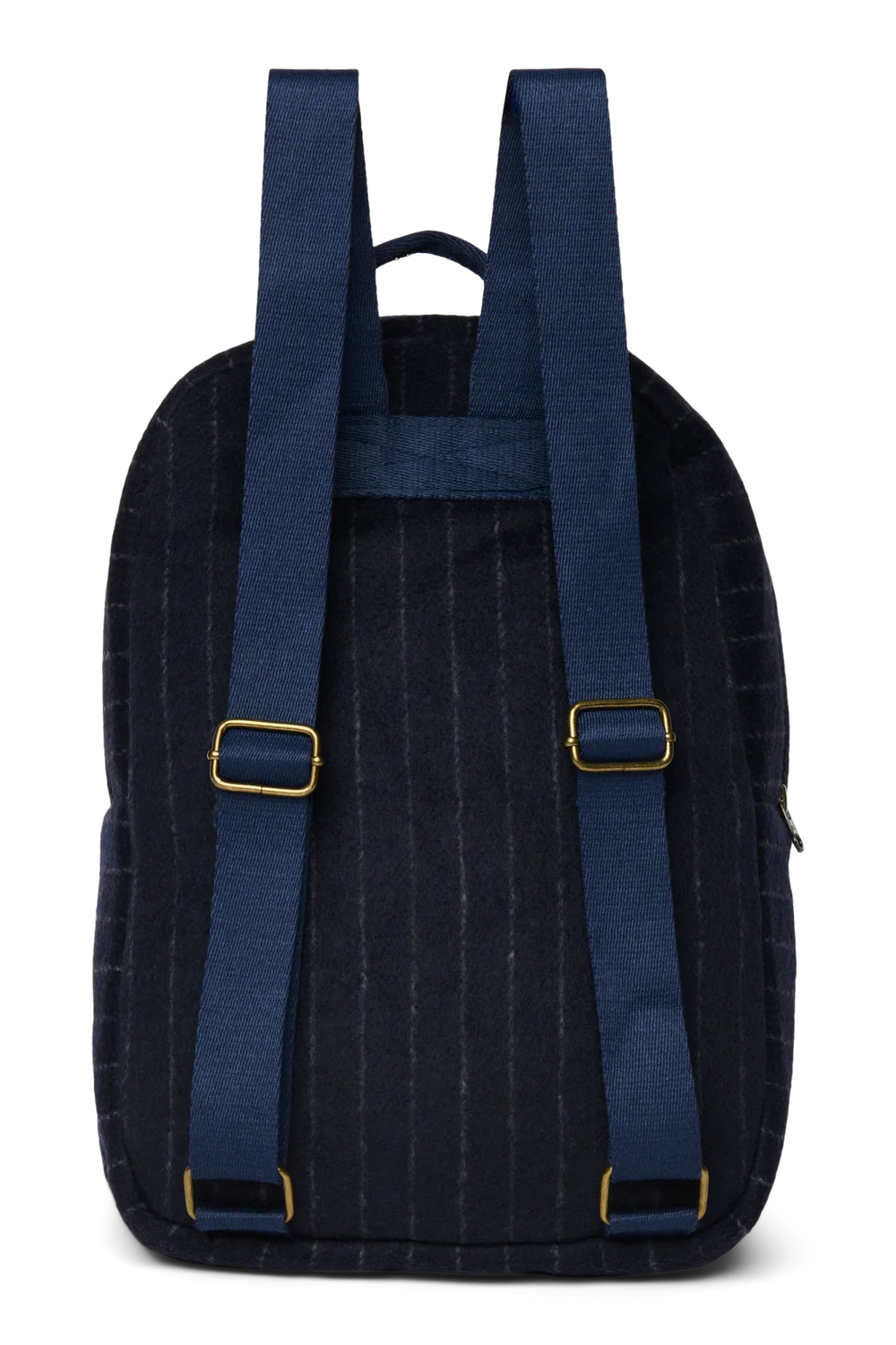 Flannel Chalkstripe Midi Backpack | Dark Blue