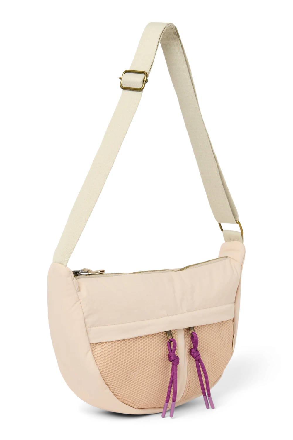 Patchwork Adult Fanny Pack | Oatmeal