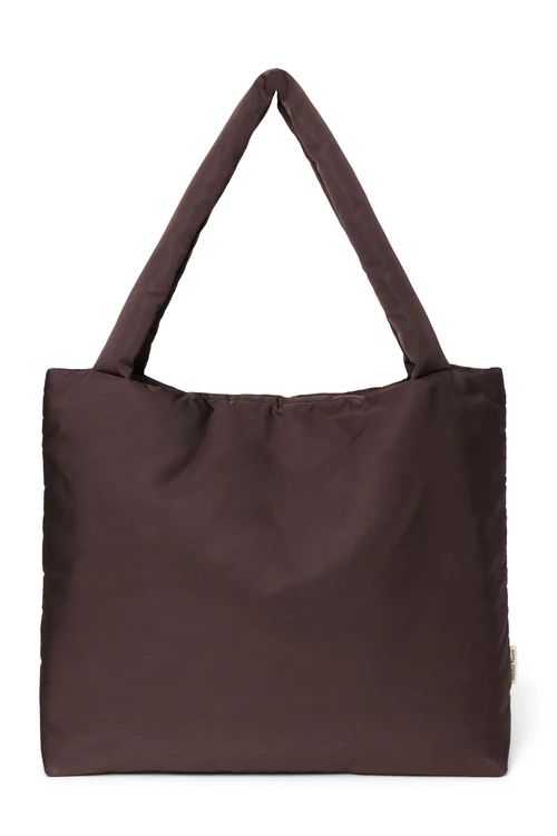 Puffy Mom Bag | Brown