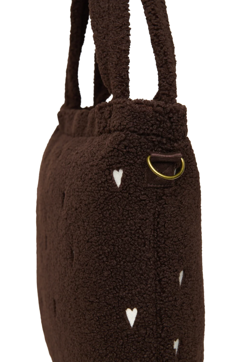 Teddy Diaper Bag | Chocolate Hearts
