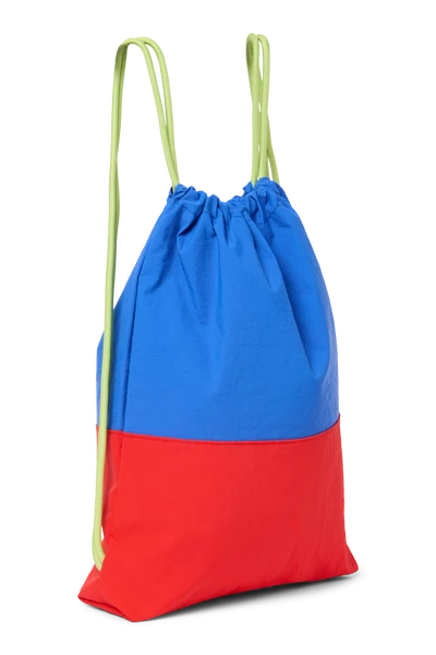 Patchwork Gym Bag | Fiery Red