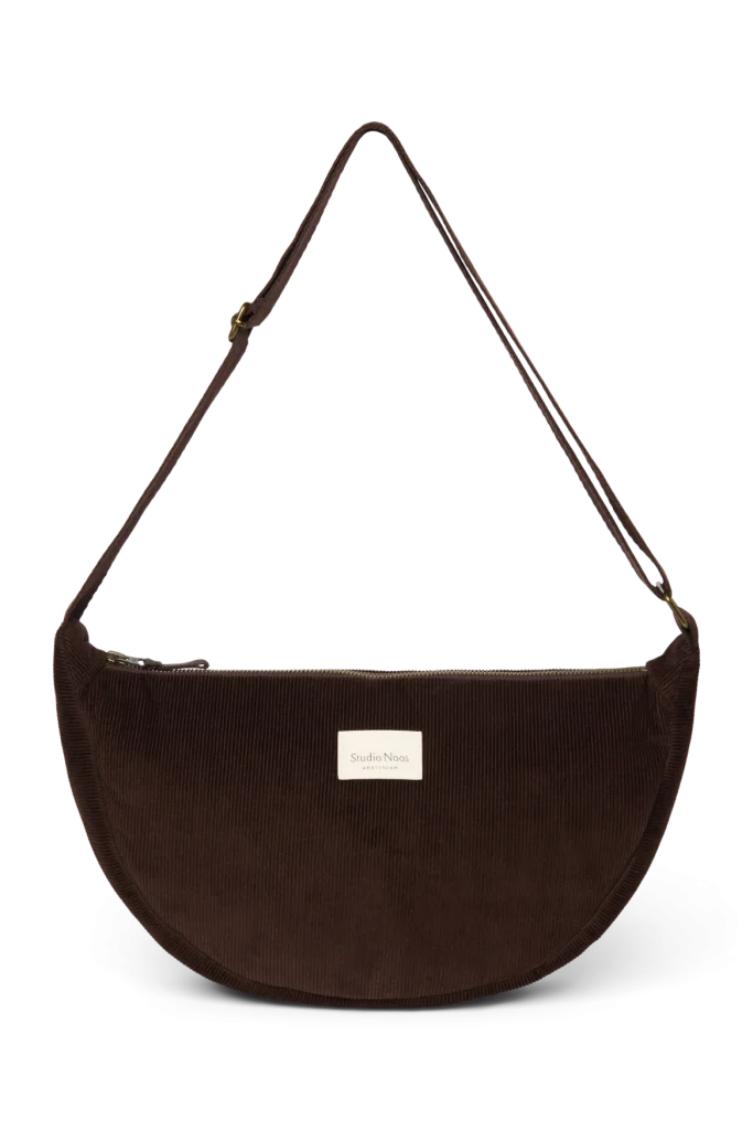 Rib Puffy Adult Fanny Pack | Dark Brown