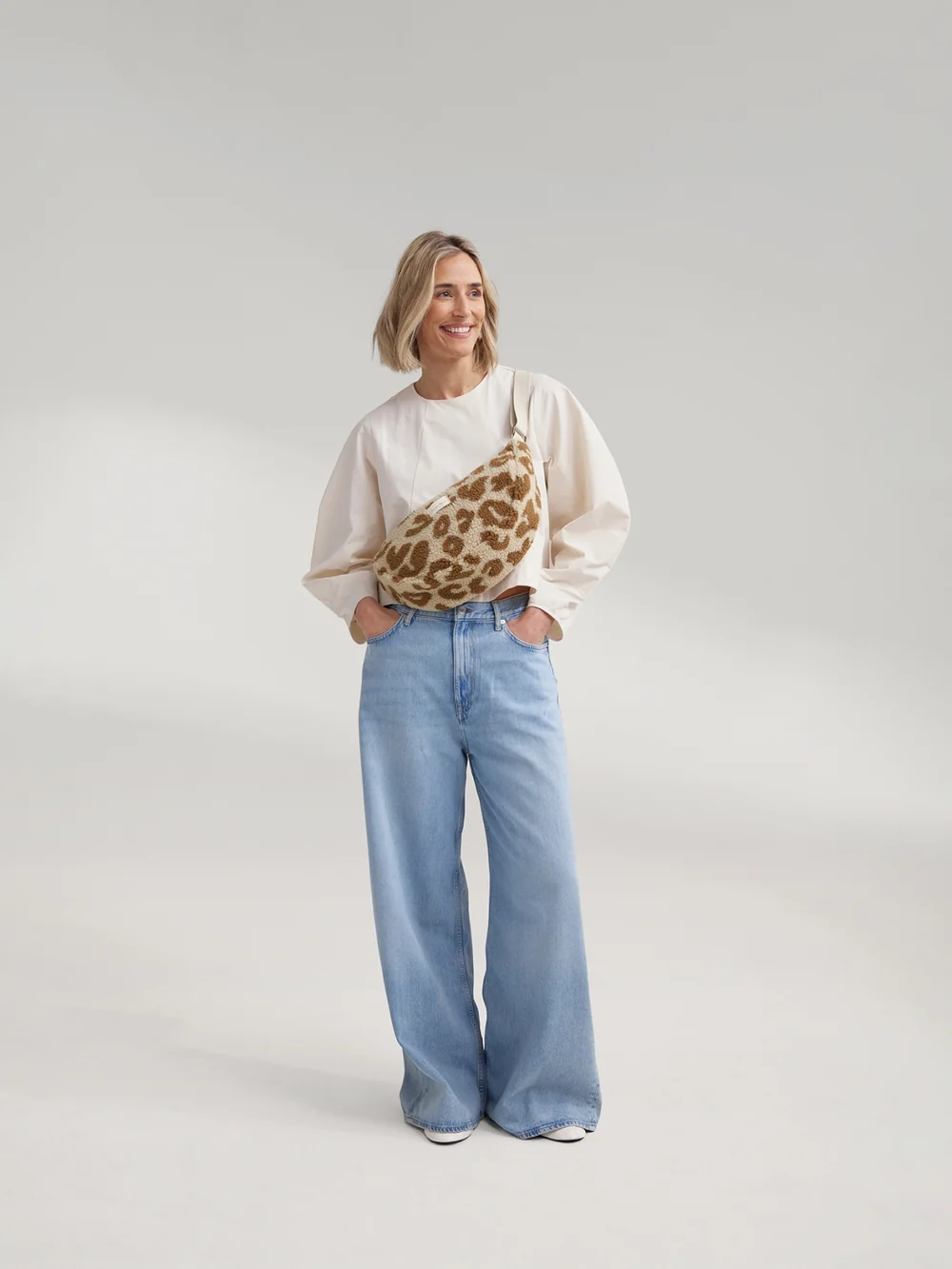 Teddy Adult Fanny Pack | Leopard