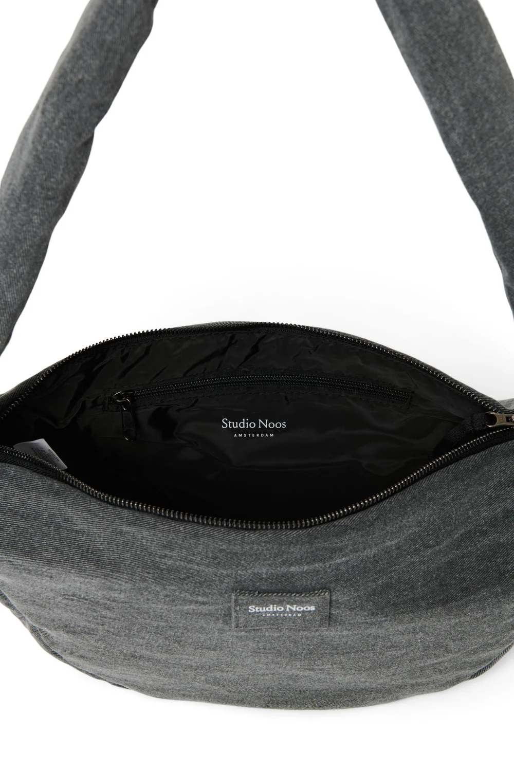 Denim Mini Cross Body Bag | Grey