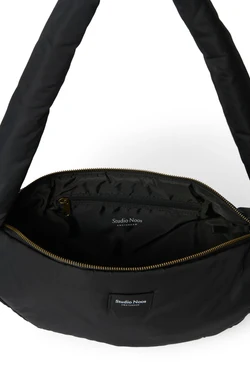 Puffy Mini Cross Body Bag | Black