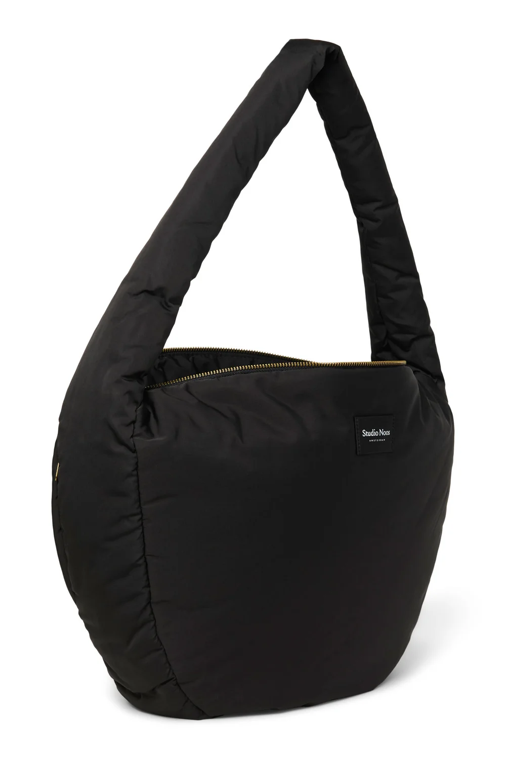 Puffy Cross Body Bag | Black