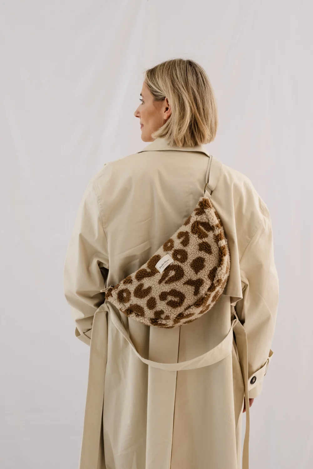 Teddy Adult Fanny Pack | Leopard