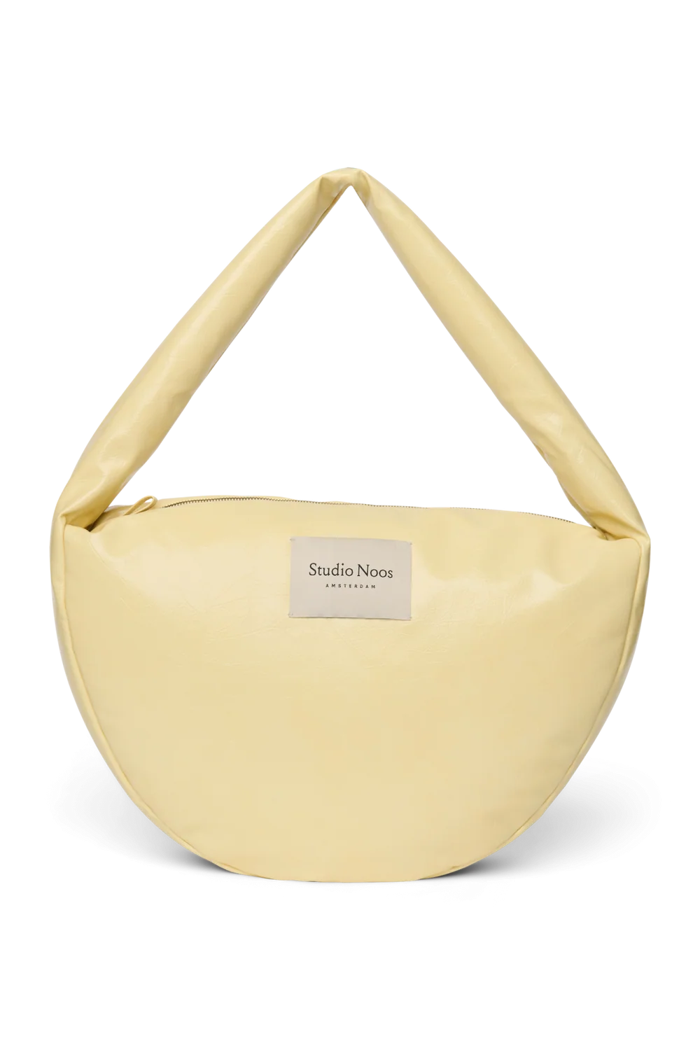 Vegan Leather Cross Body Bag | Butter Yellow