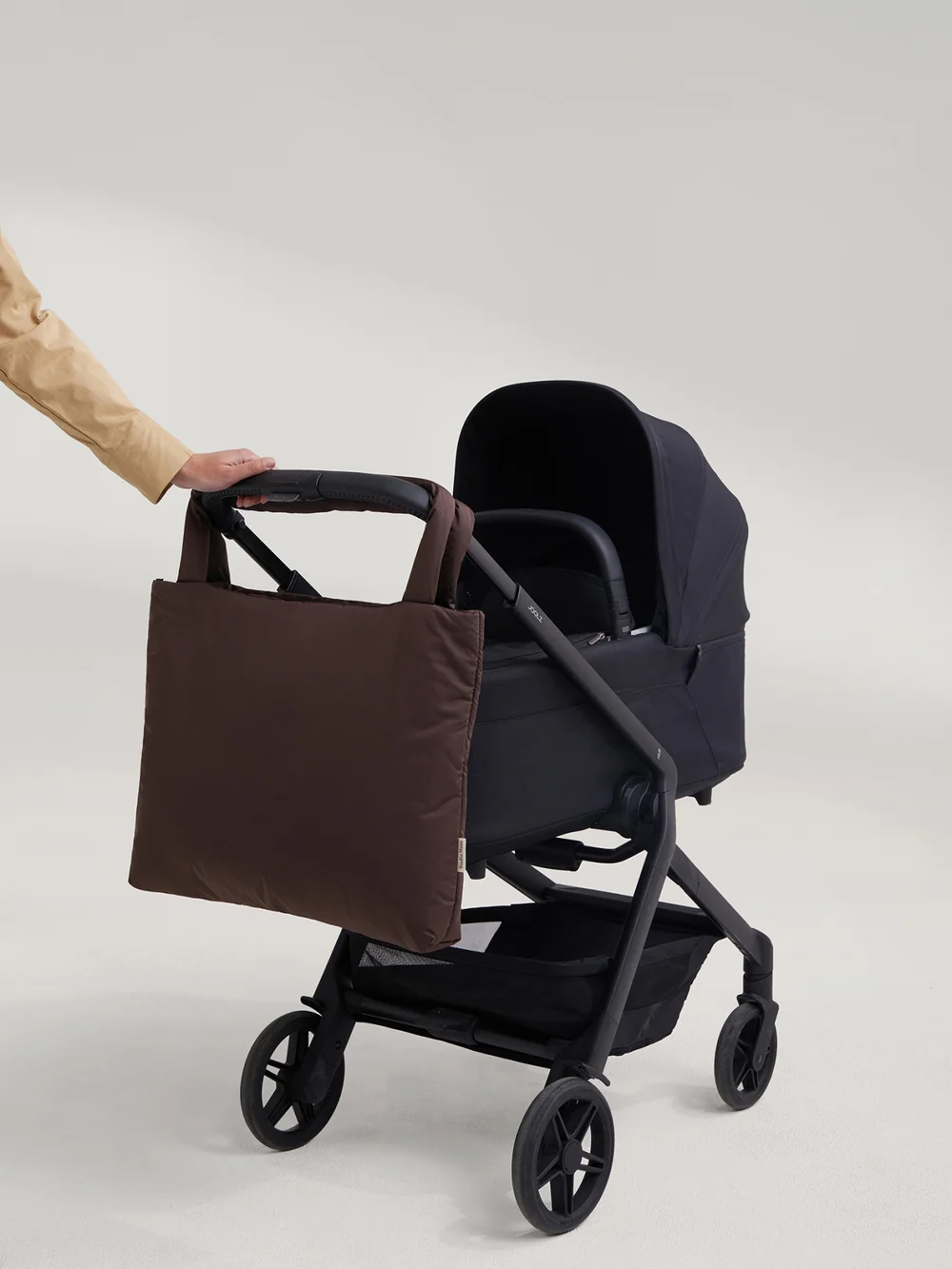 Puffy Mom Bag | Brown
