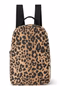Cotton Mini Backpack | Brown Leopard
