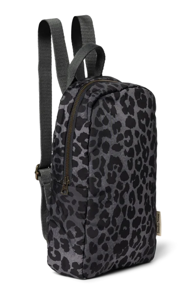 Puffy Mini Backpack | Leopard