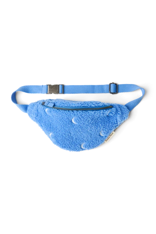 Teddy Mini Fanny Pack | Light Blue Moon