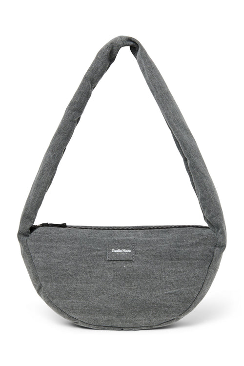 Denim Mini Cross Body Bag | Grey