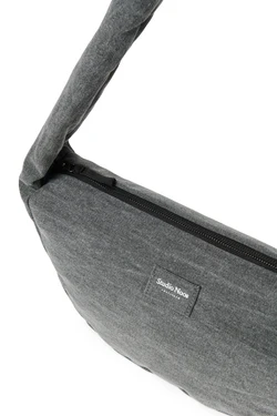 Denim Mini Cross Body Bag | Grey