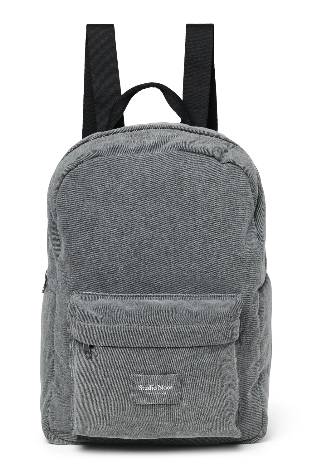Denim Midi Backpack | Grey