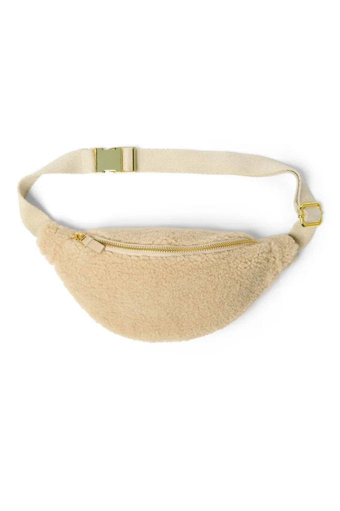 Teddy Mini Fanny Pack | Ecru