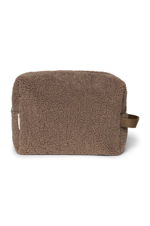 Teddy Toiletry Bag | Brown
