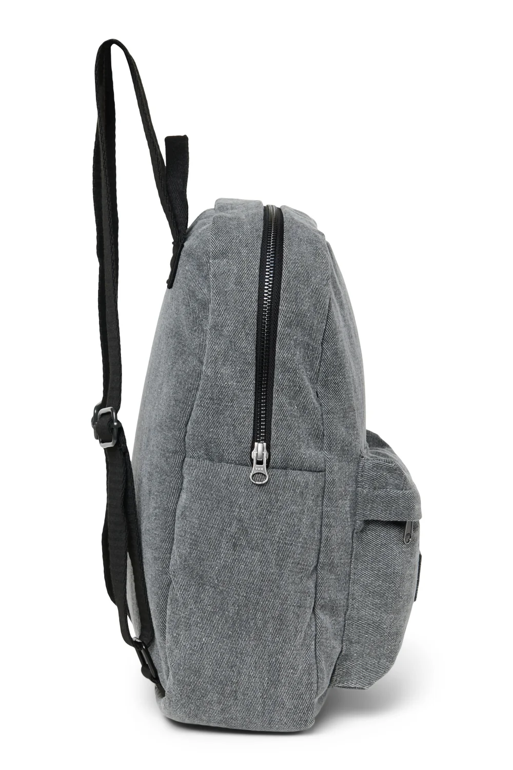 Denim Midi Backpack | Grey