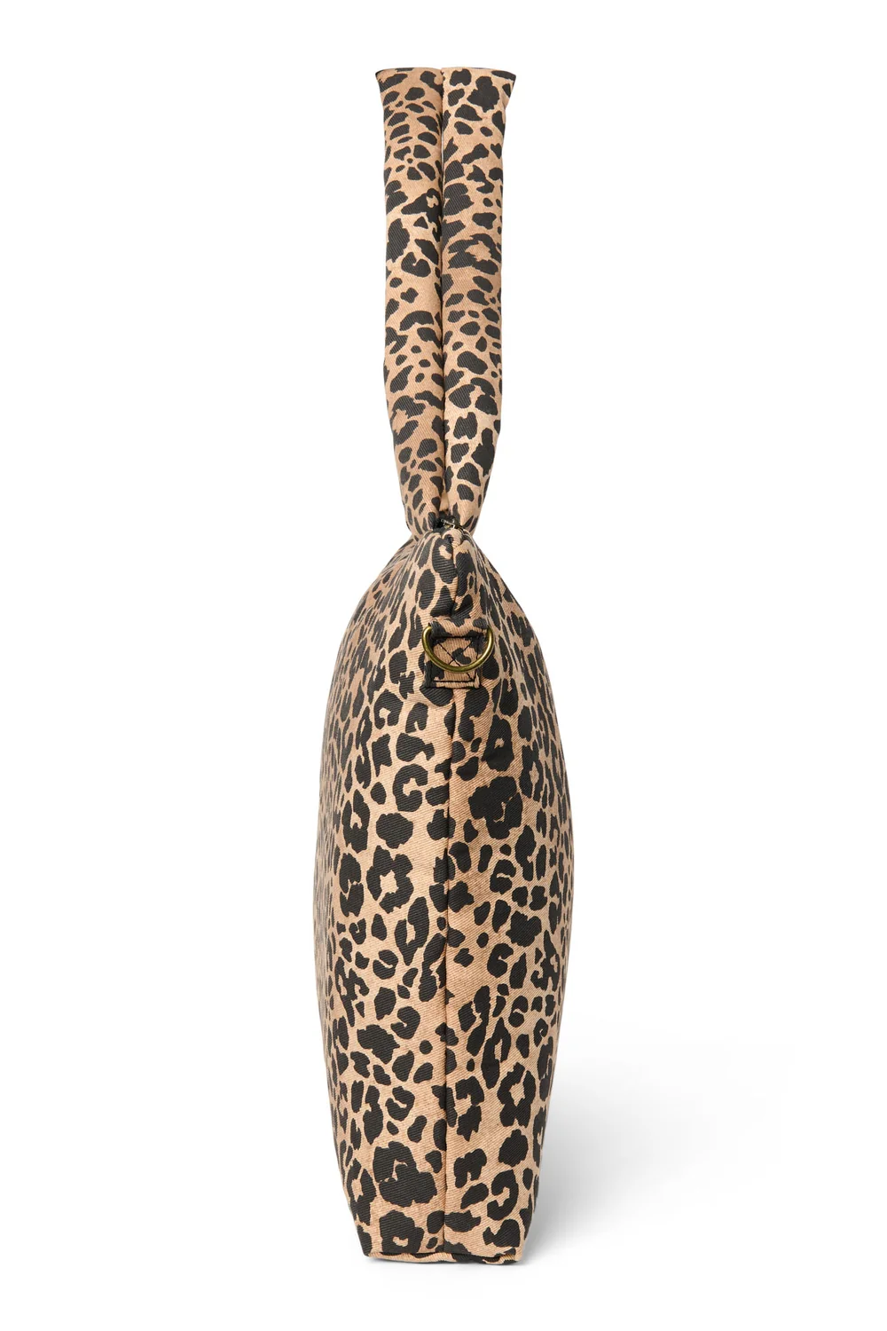 Cotton Diaper Bag | Brown Leopard