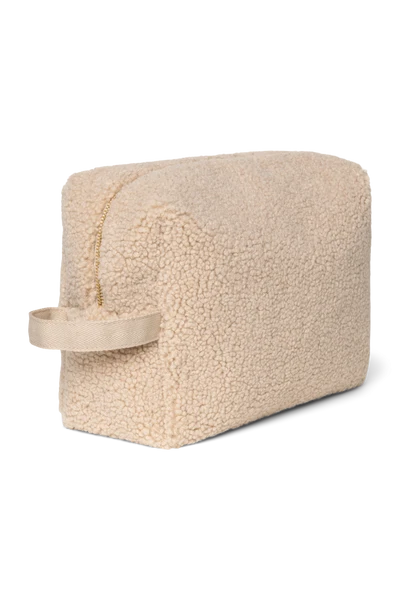 Teddy Toiletry Bag | Ecru