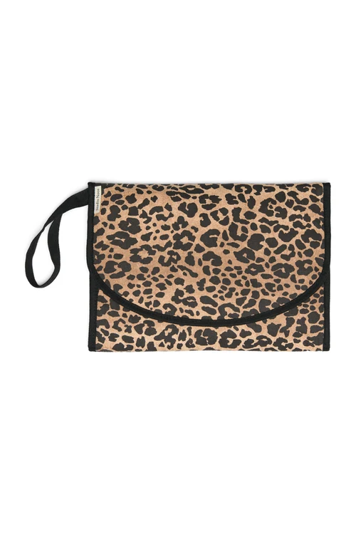 Cotton Changing Mat Plus | Brown Leopard