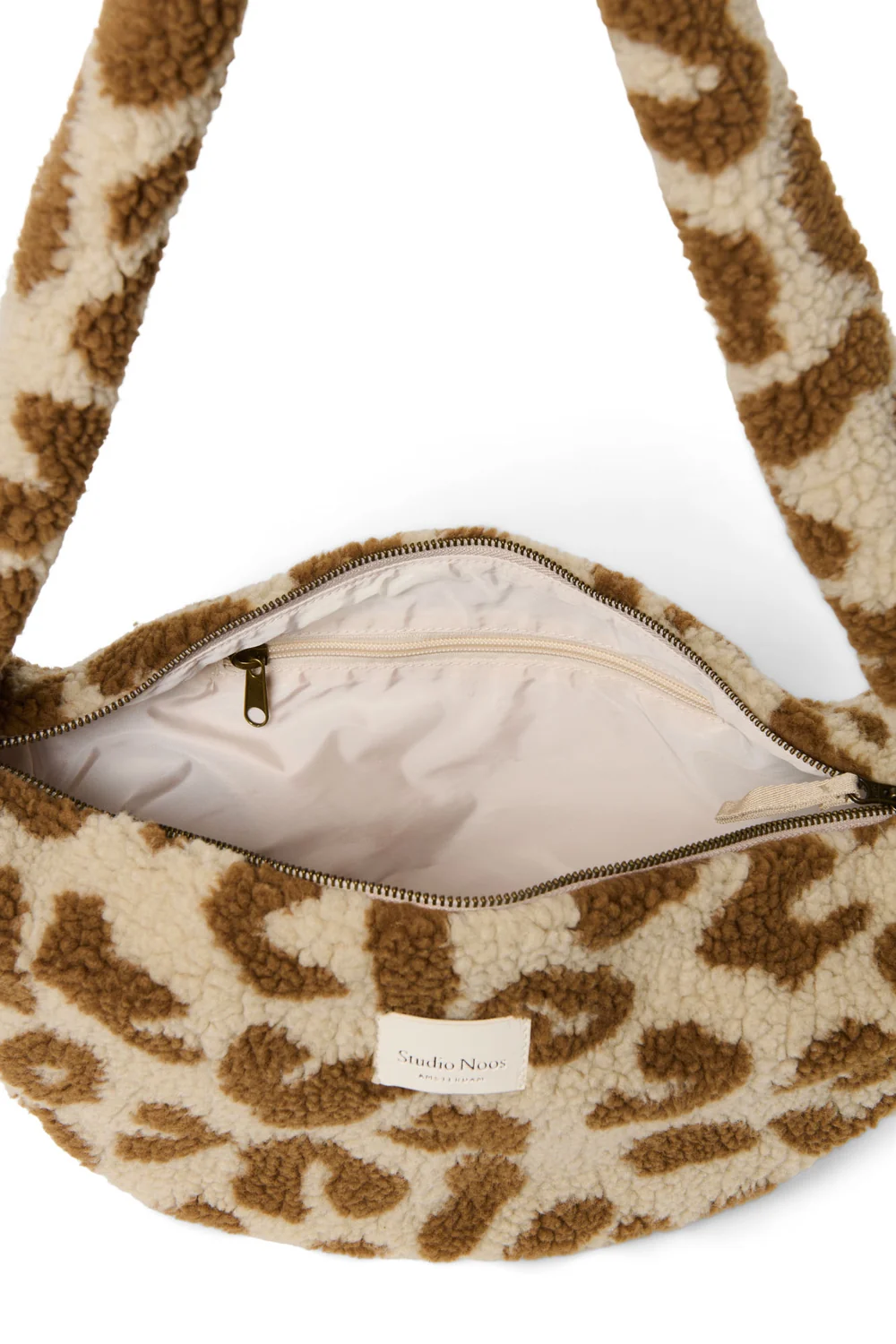Teddy Mini Cross Body Bag | Leopard