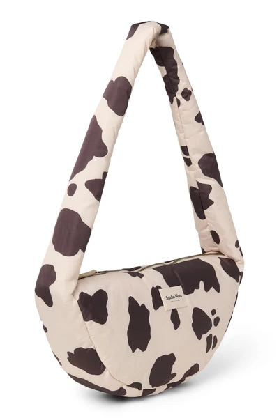 Puffy Mini Cross Body Bag - Brownish | Holy Cow