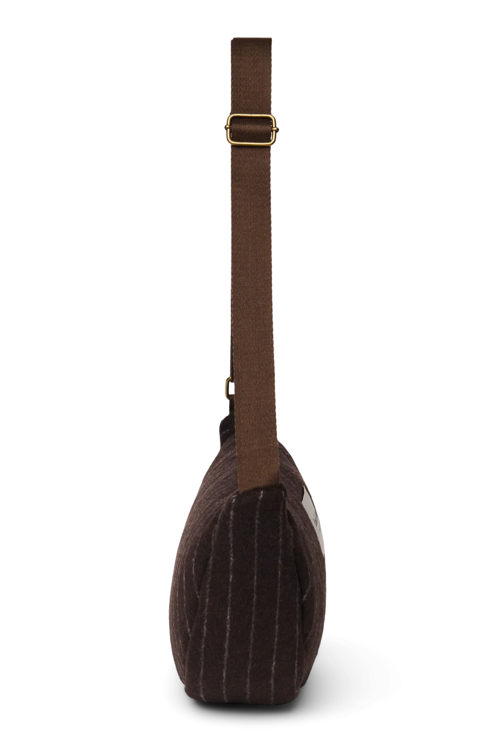 Flannel Chalkstripe Adult Fanny Pack | Brown