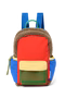 Patchwork Mini Backpack | Fiery Red
