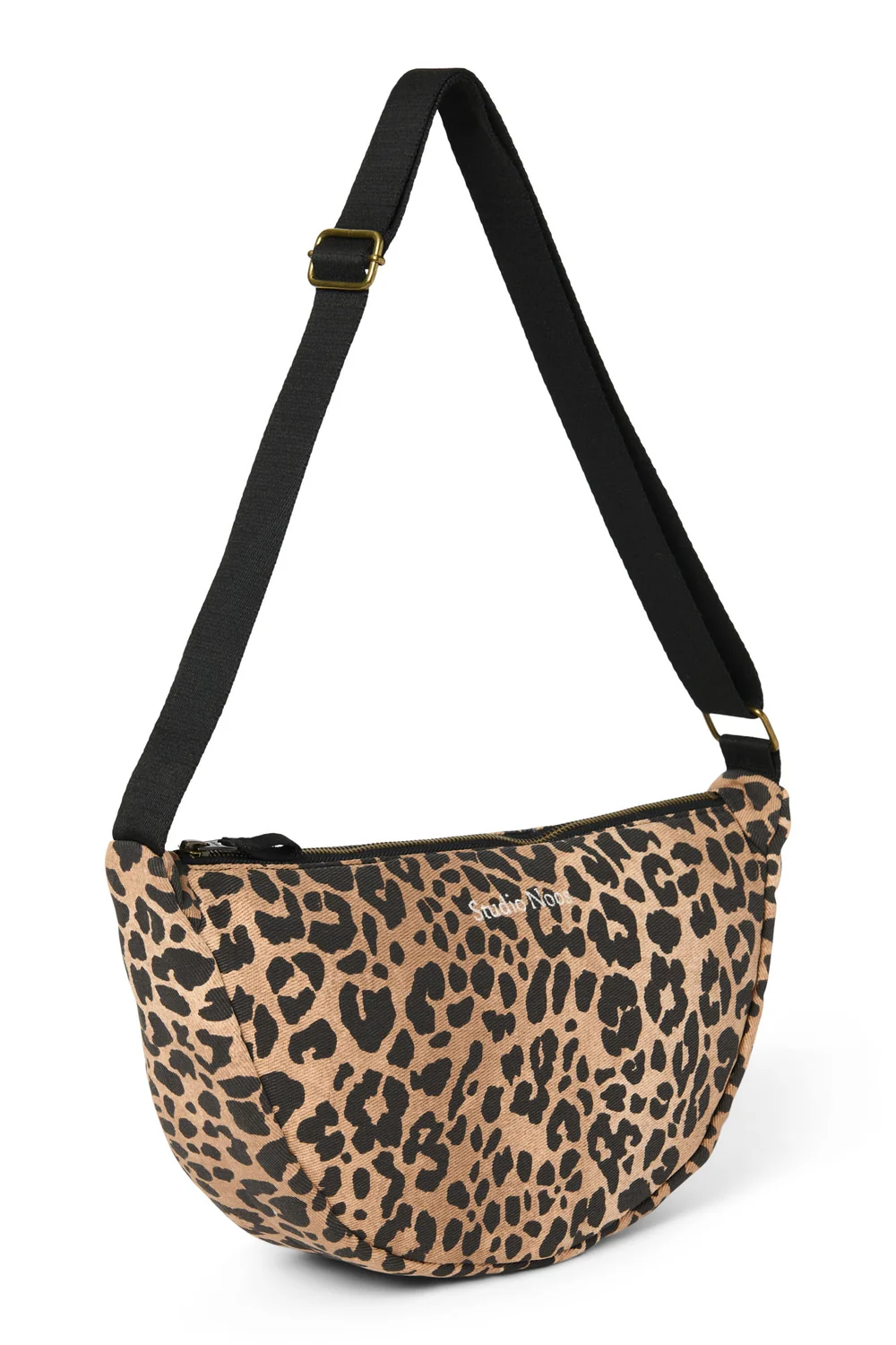 Cotton Adult Fanny Pack | Brown Leopard