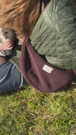 Teddy Adult Fanny Pack | Chocolate