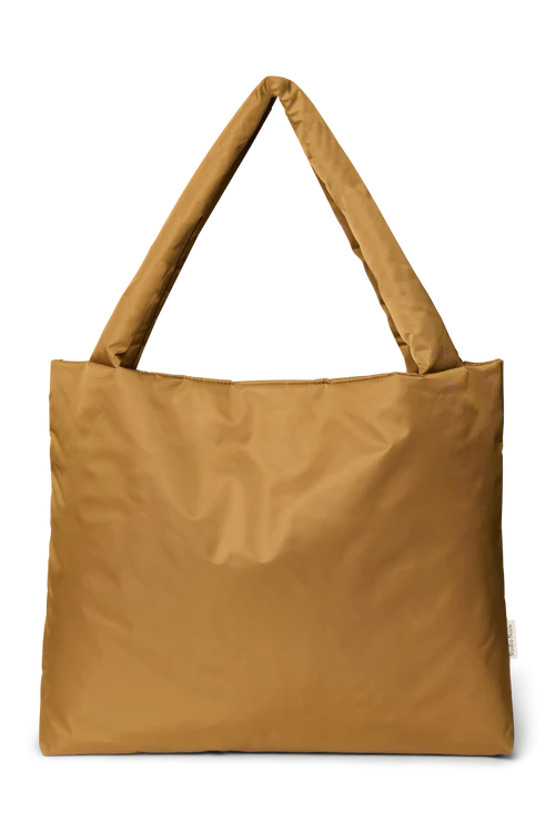 Technical Puffy Mom Bag | Brown