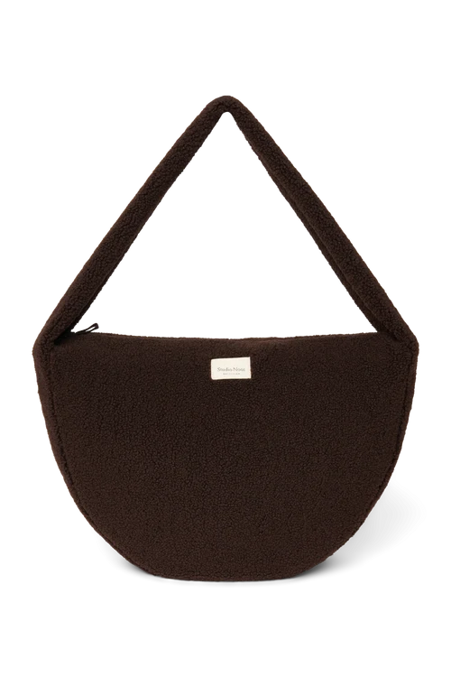 Teddy Cross Body Bag | Chocolate