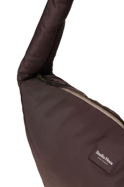Puffy Cross Body Bag | Brown