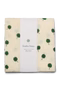 Swaddle Print Large | White Clover