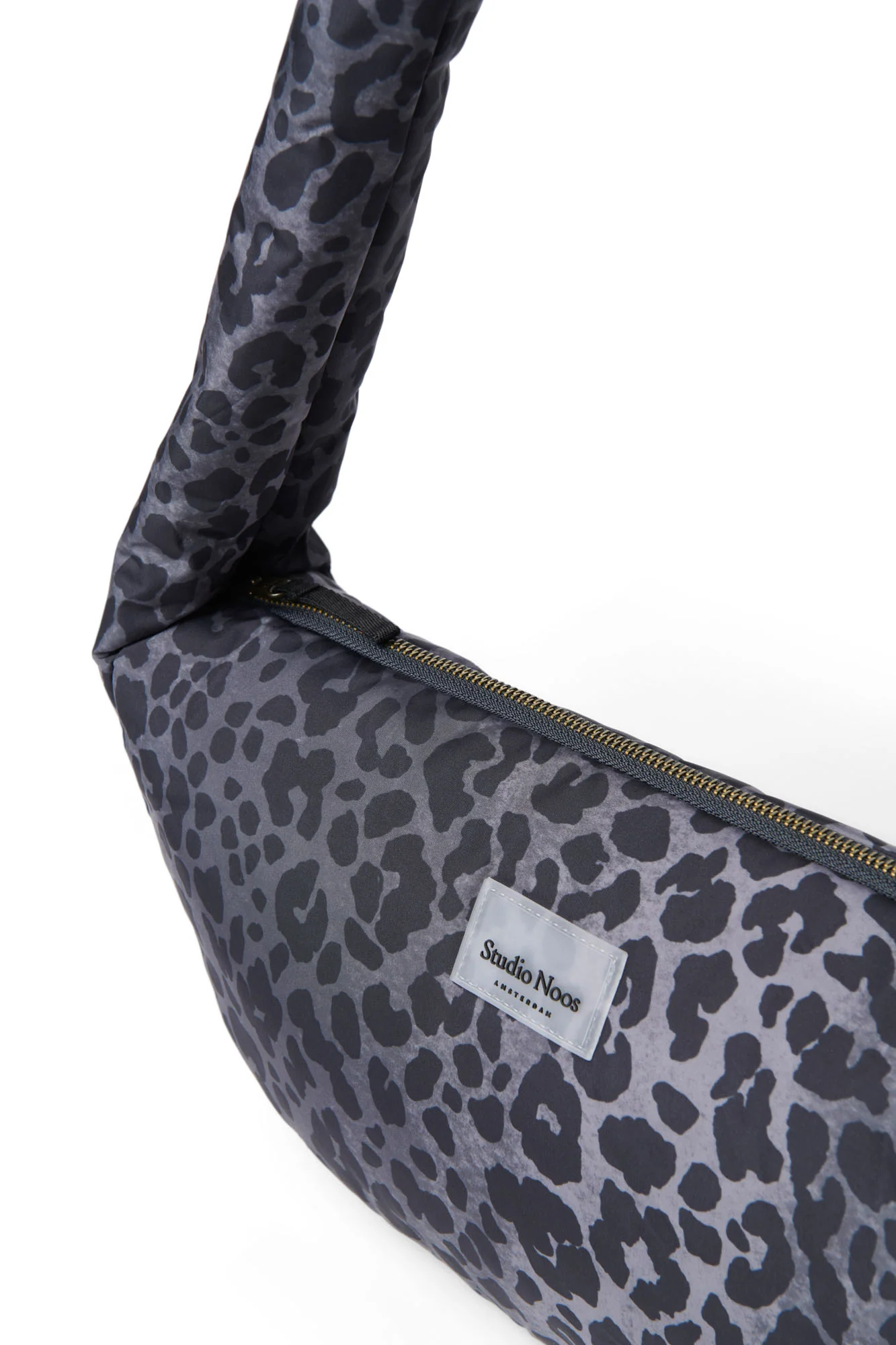 Puffy Mini Cross Body Bag | Leopard