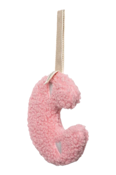 Pacifier plush toy | Light Pink Hearts