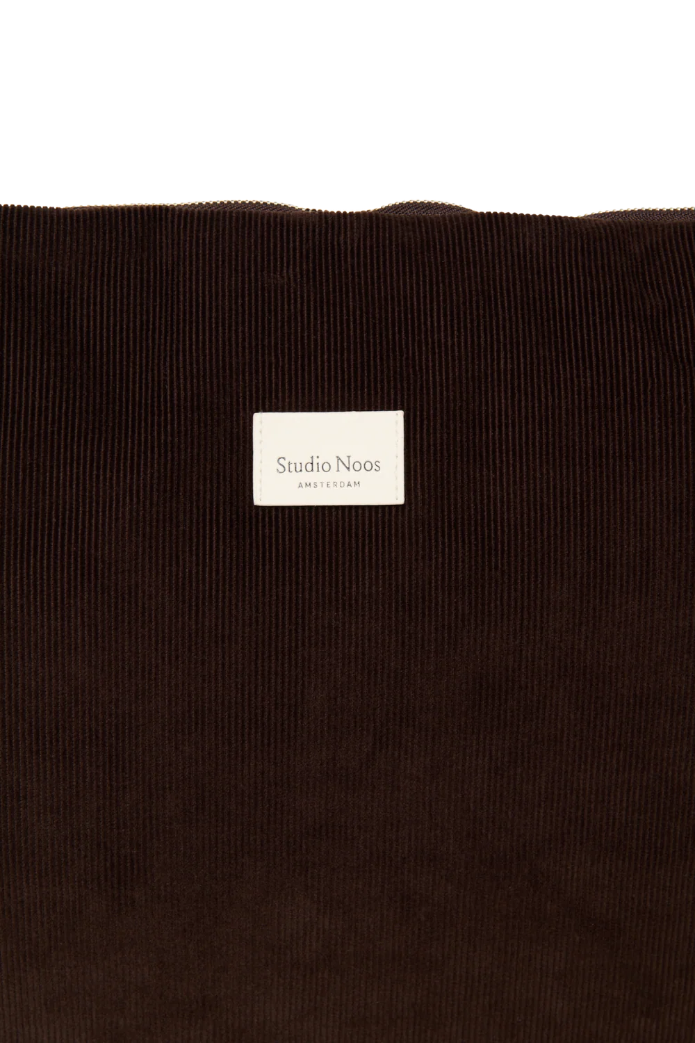 Rib Puffy Diaper Bag | Dark Brown
