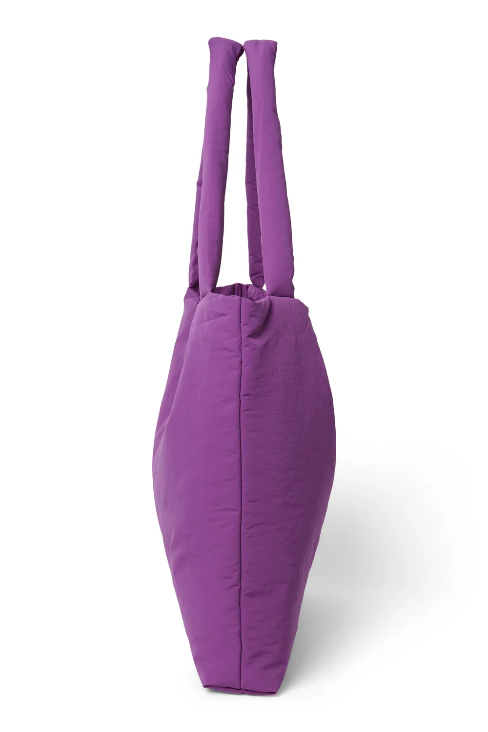 Textured Puffy Mom Bag | Purple