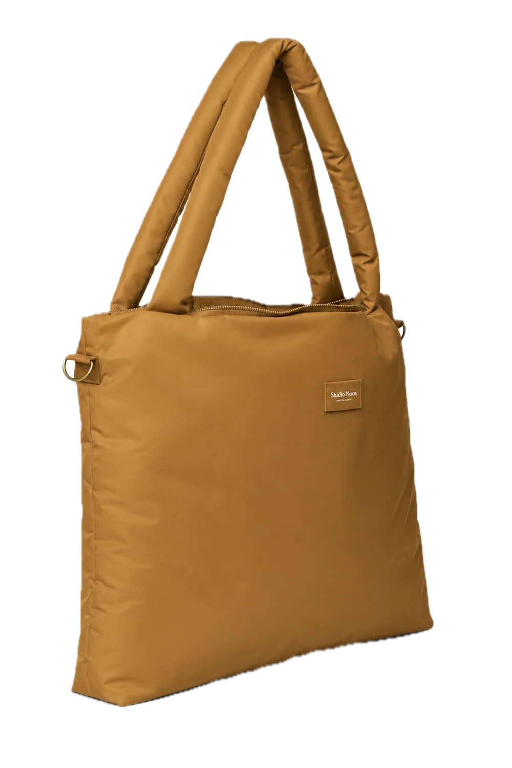 Technical Puffy Diaper Bag | Brown