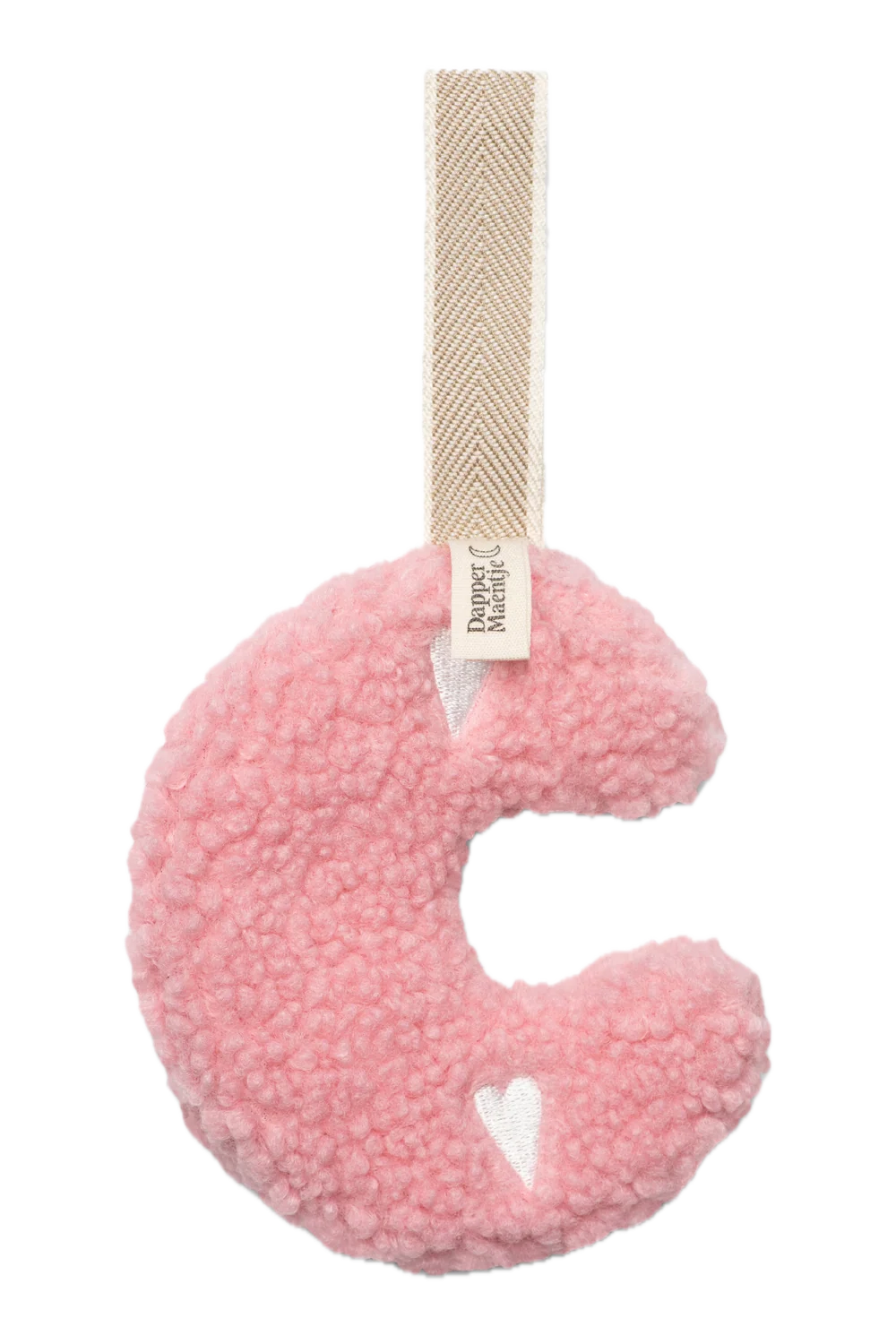 Pacifier plush toy | Light Pink Hearts