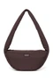 Puffy Mini Cross Body Bag | Brown