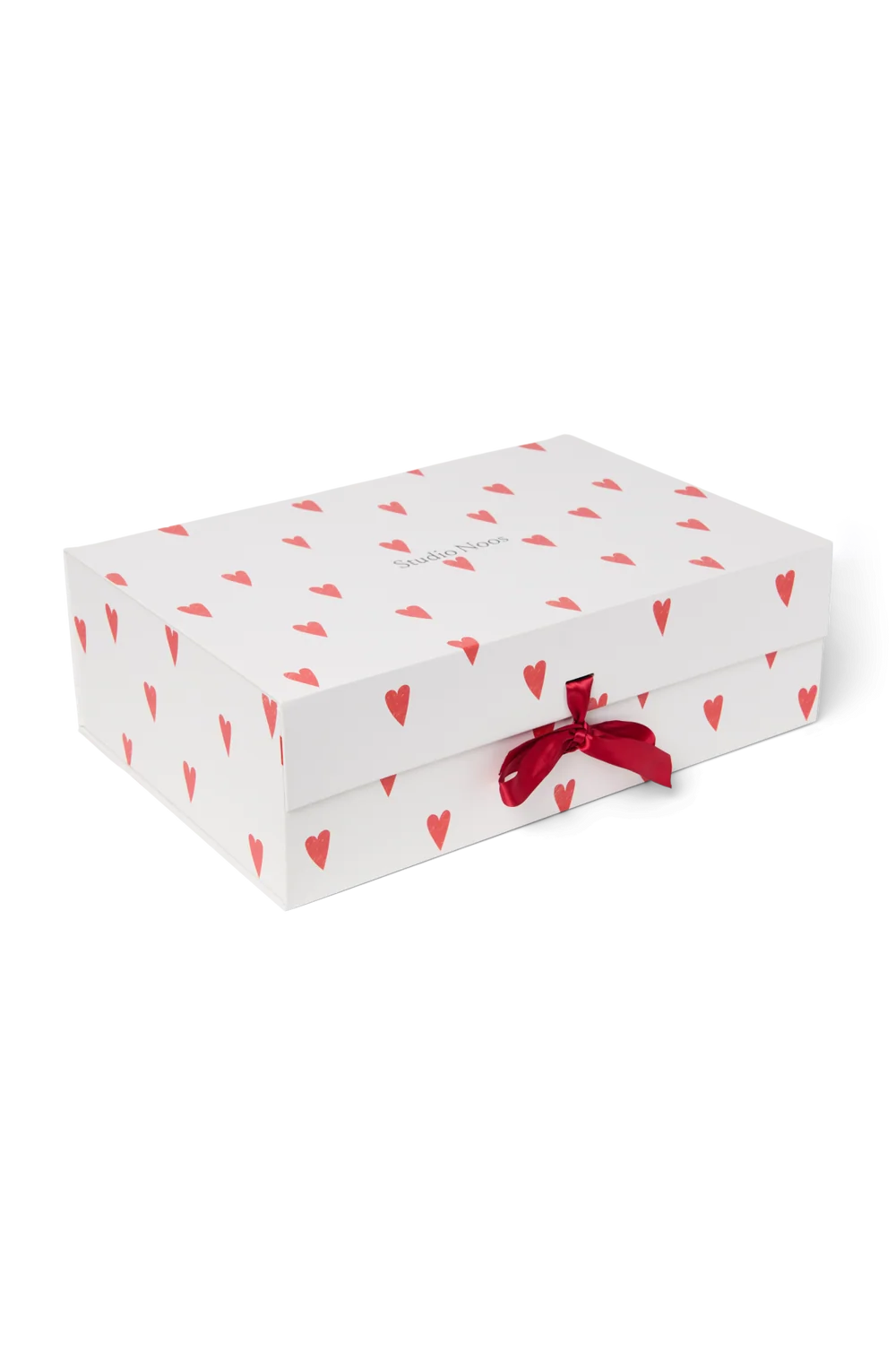 Gift Box L | White Hearts