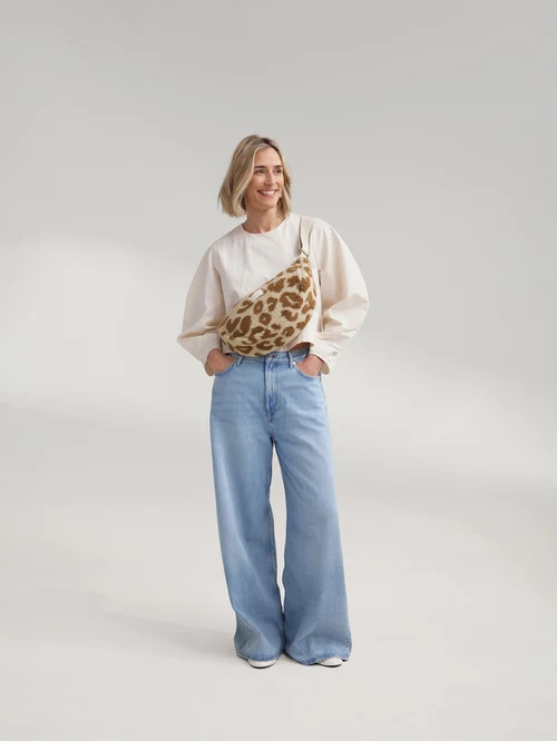 Teddy Adult Fanny Pack | Leopard
