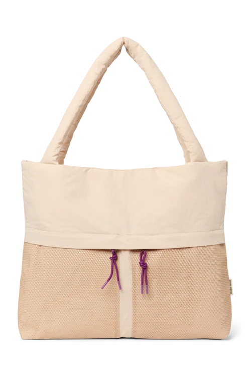 Patchwork Mom Bag | Oatmeal