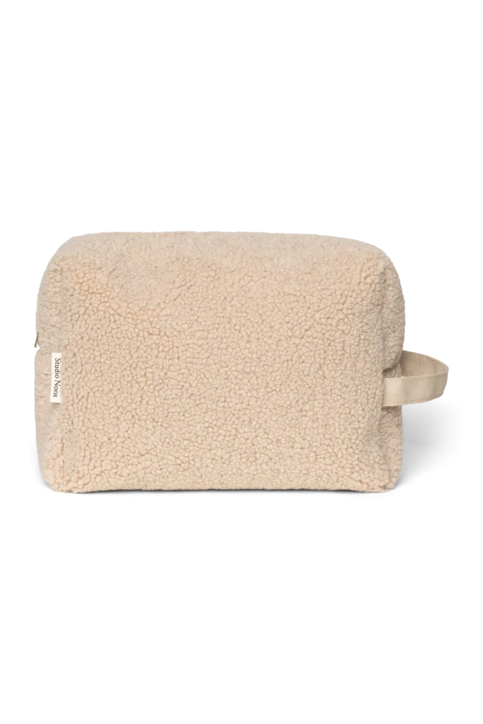 Teddy Toiletry Bag | Ecru