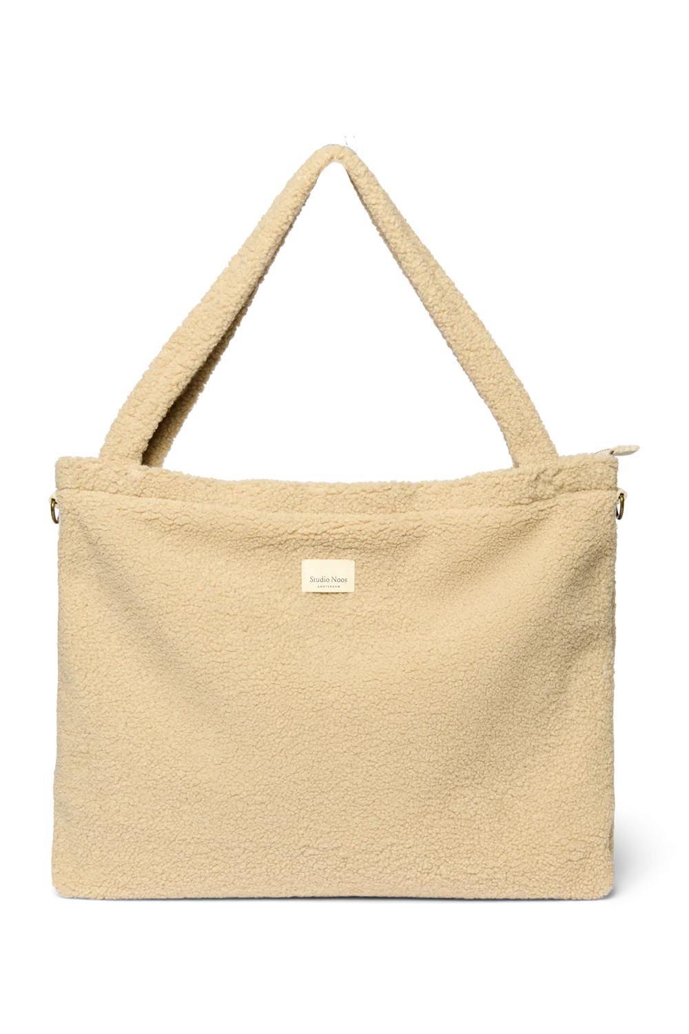 Teddy Diaper Bag | Ecru