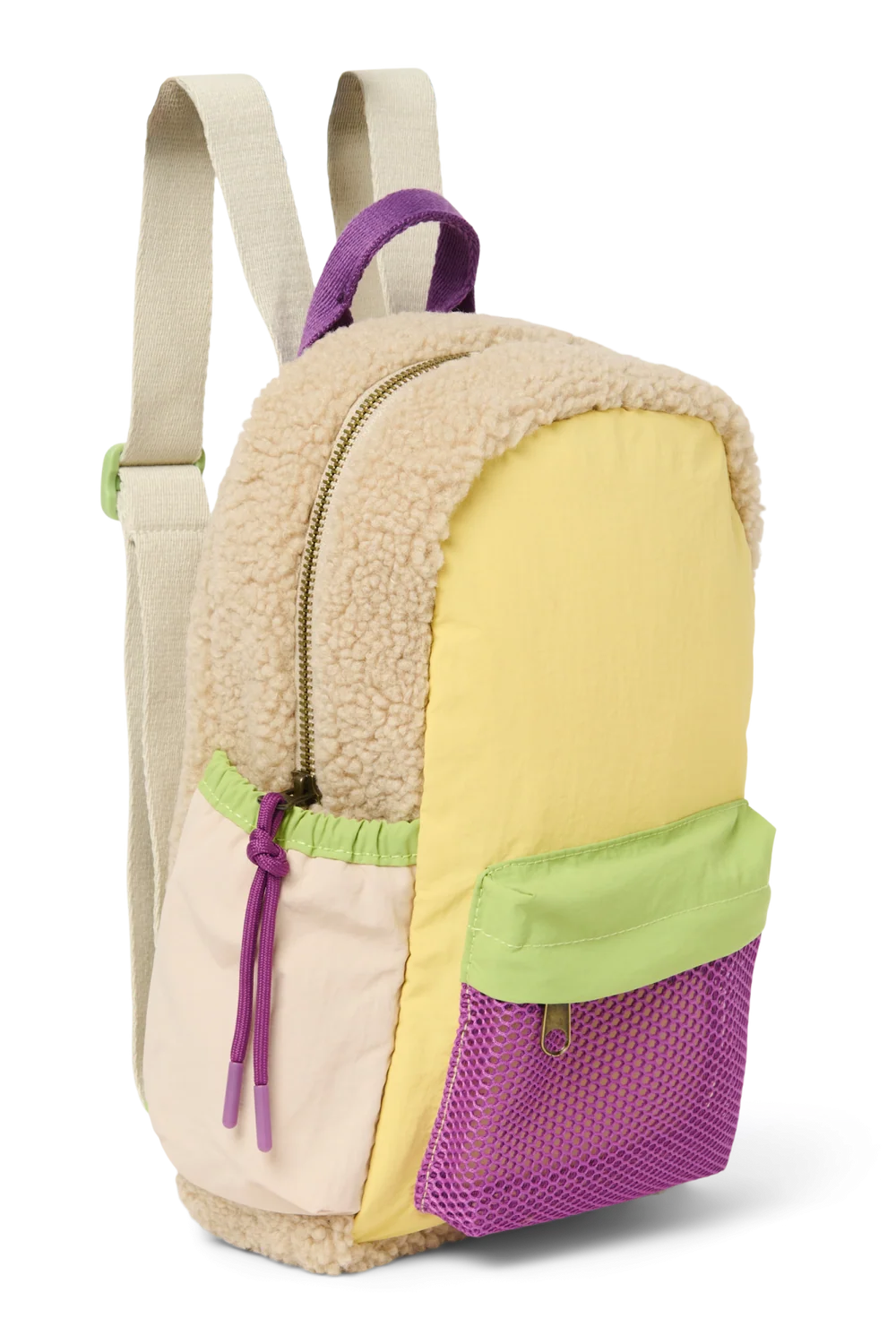 Patchwork Mini Backpack | Butter Yellow