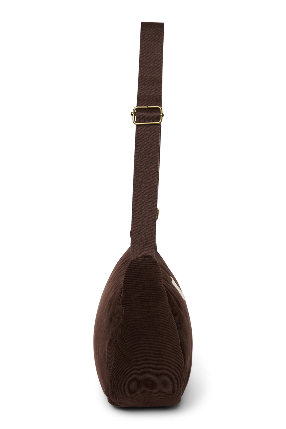 Rib Puffy Adult Fanny Pack | Dark Brown